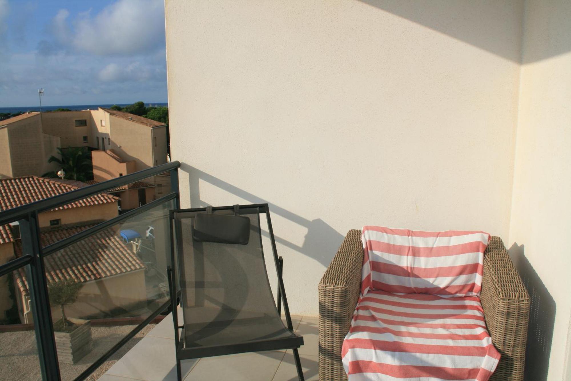 T3 Vue Mer 100M De La Plage Wifi Et Parking Saint-Pierre-la-Mer  Exterior photo