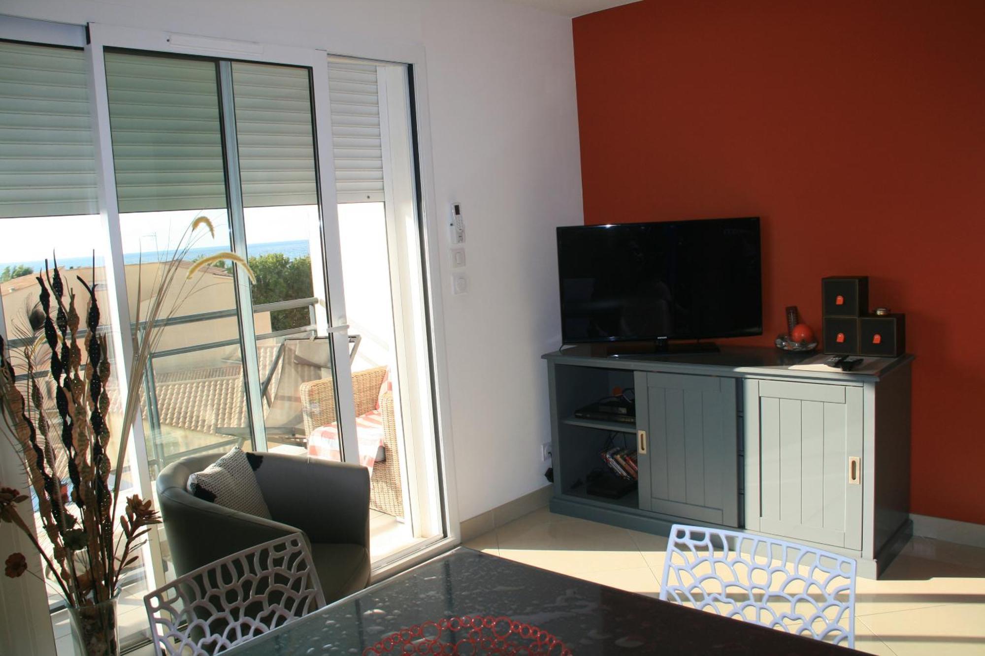 T3 Vue Mer 100M De La Plage Wifi Et Parking Saint-Pierre-la-Mer  Exterior photo